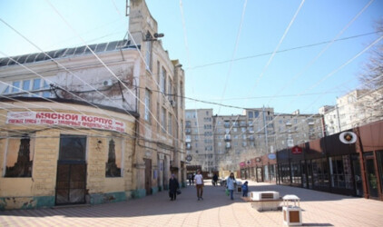 На Центральном рынке в Волгограде модернизируется котельная и ремонтируется фасад мясного корпуса